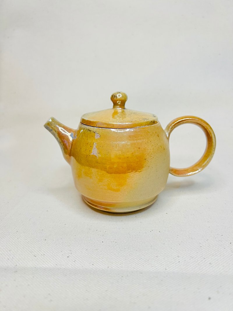 【父親節禮物】柴燒茶壺/柴燒手工茶壺/葉良 - 茶壺/茶杯/茶具 - 陶 