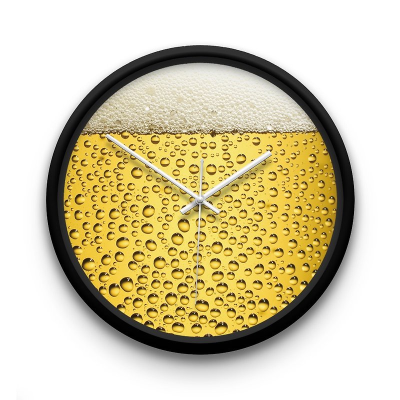 AppleWork iWatch creative wall clock: Beer PSIC-060 - Clocks - Plastic Multicolor