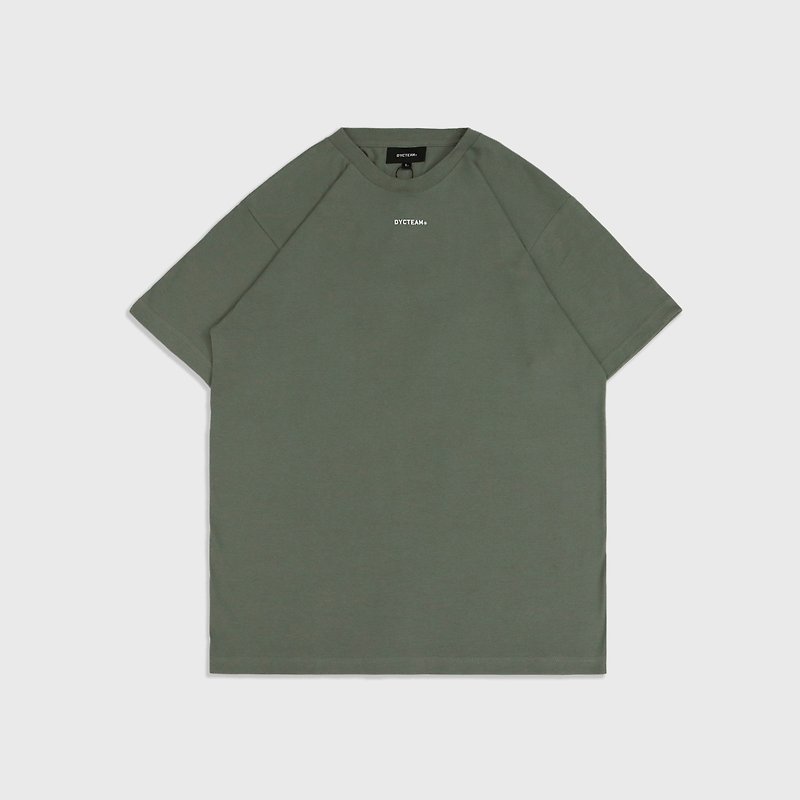 DYCTEAM - LOGO tee (green) - เสื้อยืดผู้ชาย - ผ้าฝ้าย/ผ้าลินิน สีเขียว