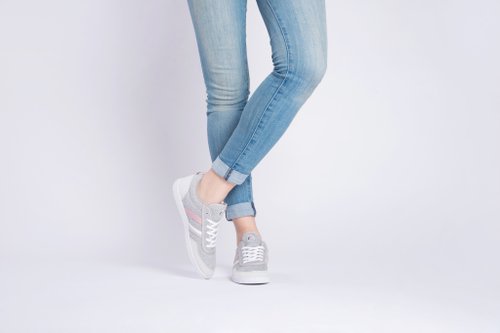OPALE 石 MEL GREY / BREEZE PINKULTRASUEDEとEco