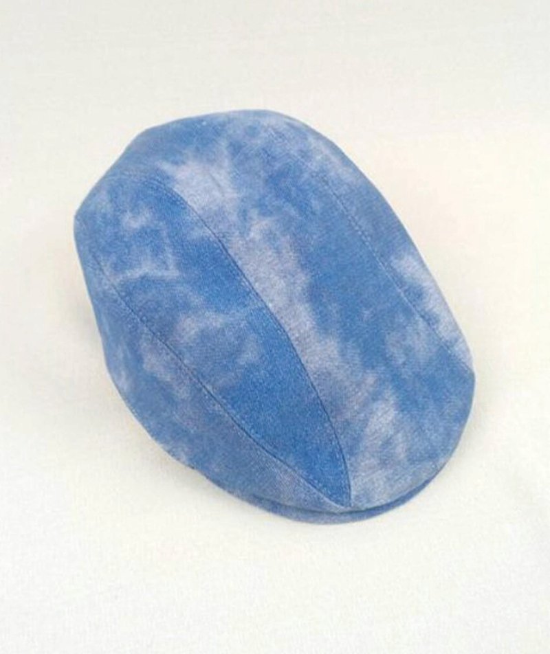 Va Beanie handmade blue cap series - Bibs - Polyester Blue