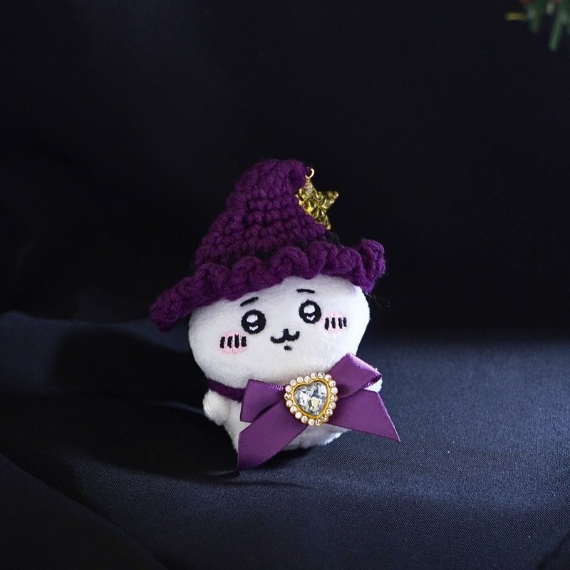 暗影莓酒-夜之魔法師 娃衣 吉伊卡哇 ちいかわ Chiikawa 扭蛋 - 玩偶/公仔 - 棉．麻 紫色