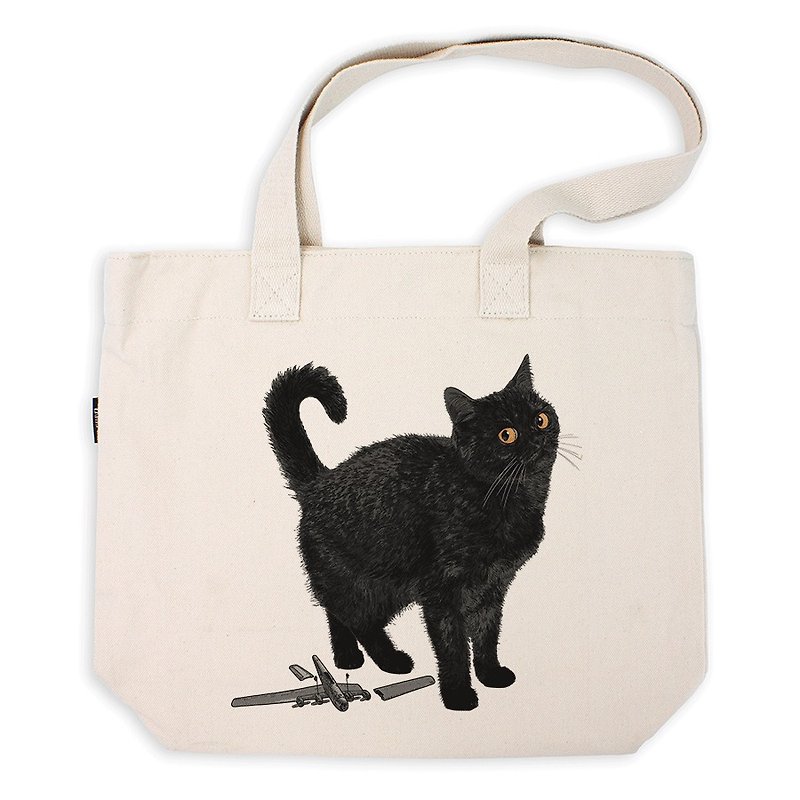 AMO®Original Tote Bags/AKE/The Cats Of City - Messenger Bags & Sling Bags - Cotton & Hemp 