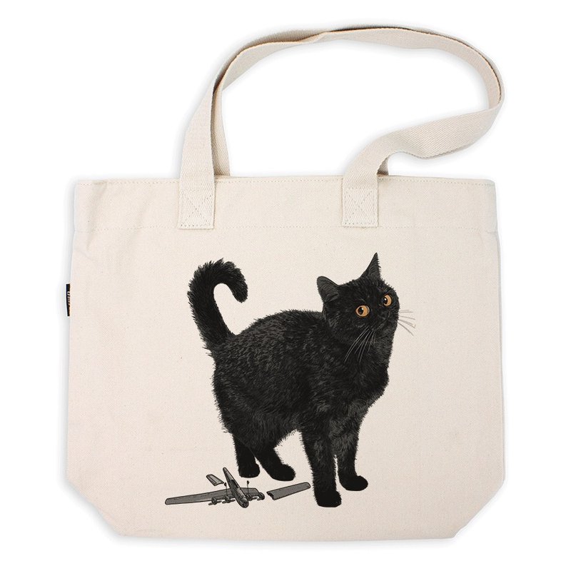 AMO®Original Tote Bags/AKE/The Cats Of City - Messenger Bags & Sling Bags - Cotton & Hemp 