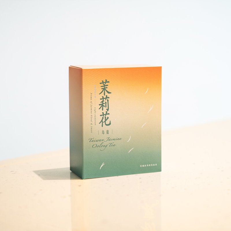 【茉莉花 烏龍】古典薰花工藝 台灣原葉立體袋茶 30入 - 茶葉/茶包/水果茶 - 新鮮食材 綠色