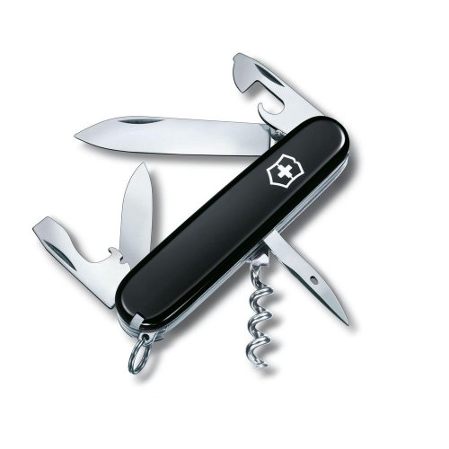 城市視角 VICTORINOX 瑞士維氏 Spartan 12用瑞士刀 91mm 黑 1.3603.3