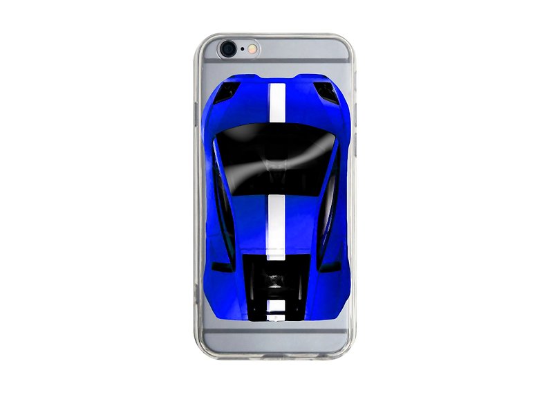 Custom blue sports car transparent Samsung S5 S6 S7 note4 note5 iPhone 5 5s 6 6s 6 plus 7 7 plus ASUS HTC m9 Sony LG g4 g5 v10 phone shell mobile phone sets phone shell phonecase - Phone Cases - Plastic Blue