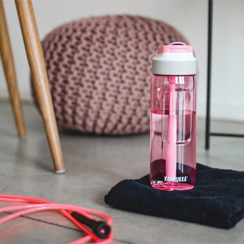 Kambukka - Lagoon Water Bottle (Tritan) 25oz (750ml) – Rose Lemonade - Pitchers - Plastic Pink