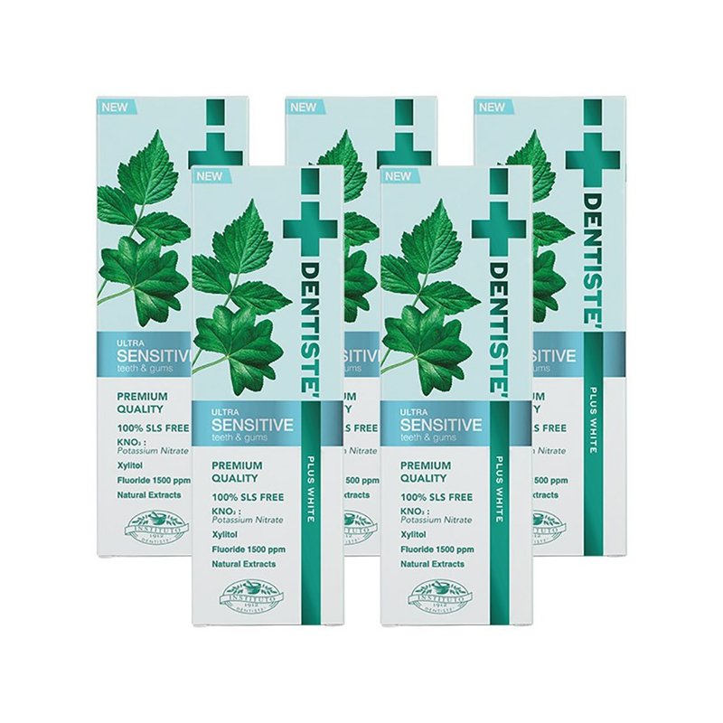 DENTISTE' Dentist's Choice Extremely Sensitive Toothpaste 100g (Pack of 5) - แปรงสีฟัน - วัสดุอื่นๆ 