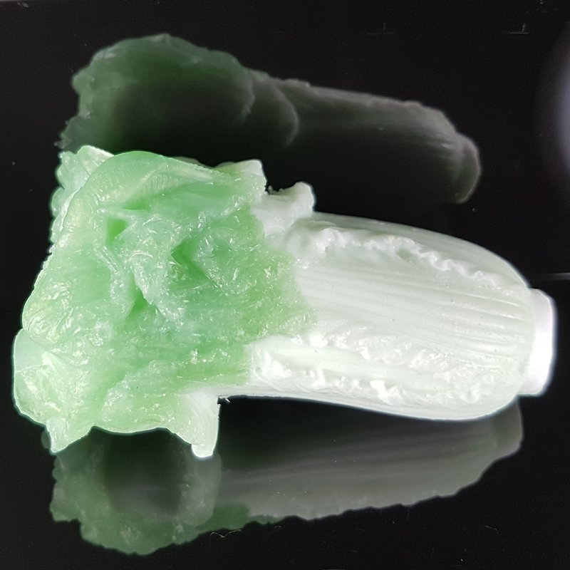 Real like Jadeite Cabbage scented soap - Soap - Other Materials Green