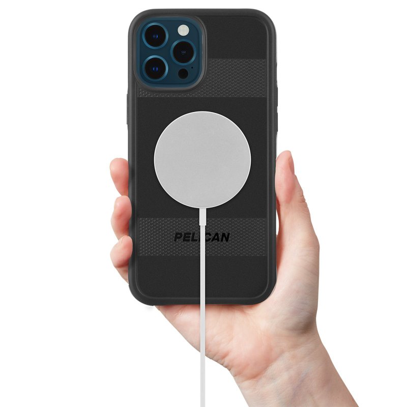 iPhone 13 / 12 系列 - Pelican Protector w/ MagSafe 手機殼 - 手機殼/手機套 - 塑膠 黑色