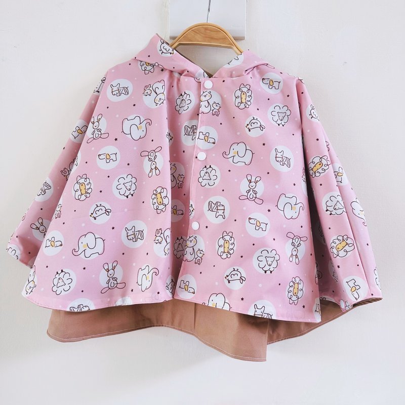 Lightweight Toddler Baby Boy Girl cape, Water and Wind Resistant - เสื้อกันฝนเด็ก - ผ้าฝ้าย/ผ้าลินิน 