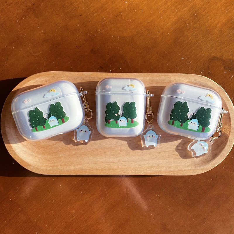 Plastic Headphones & Earbuds Storage - Tutu forest series Airpods case