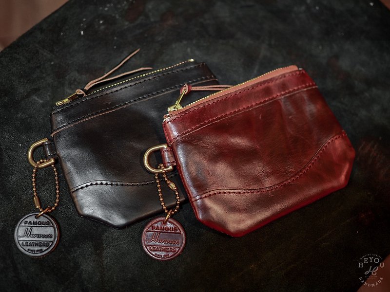 HEYOU Handmade - Leather Pouch 皮革零錢包 - 散紙包 - 真皮 多色