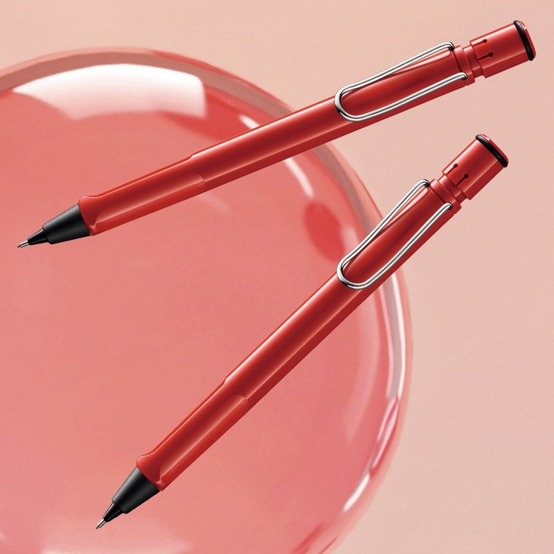 LAMY 自動鉛筆 / safari 狩獵者系列  -  多色自選 - 鉛筆/自動鉛筆 - 塑膠 紅色