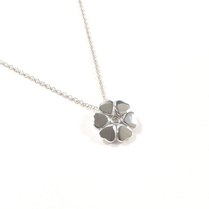 【日本直送 中古美品】ティファニー TIFFANY&Co. ネックレス クラウンオブハート パロマピカソ シルバー925/ダイヤモンド - 項鍊 - 純銀 銀色