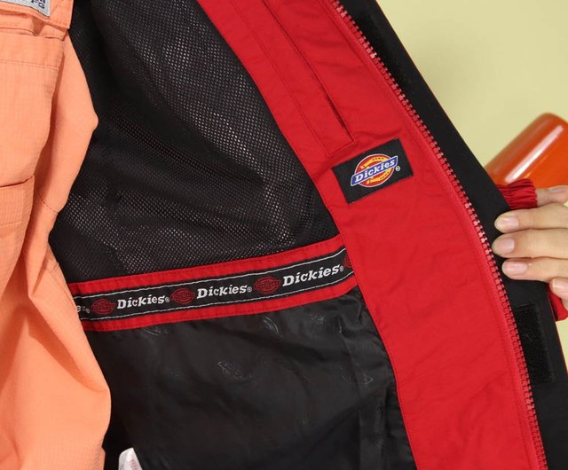 Dickies red and black on sale jacket