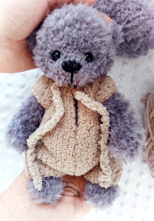 テディベア 丸いくまちゃん 可愛い熊ちびくまちゃんハンドメイド ぬいぐるみ テディベア 小さか熊ちゃん ハンドメイド ぬいぐるみ 可愛いくま