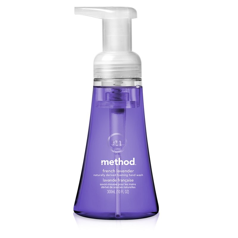 method Maize French Lavender Foaming Hand Soap 300ml - Hand Soaps & Sanitzers - Concentrate & Extracts Purple