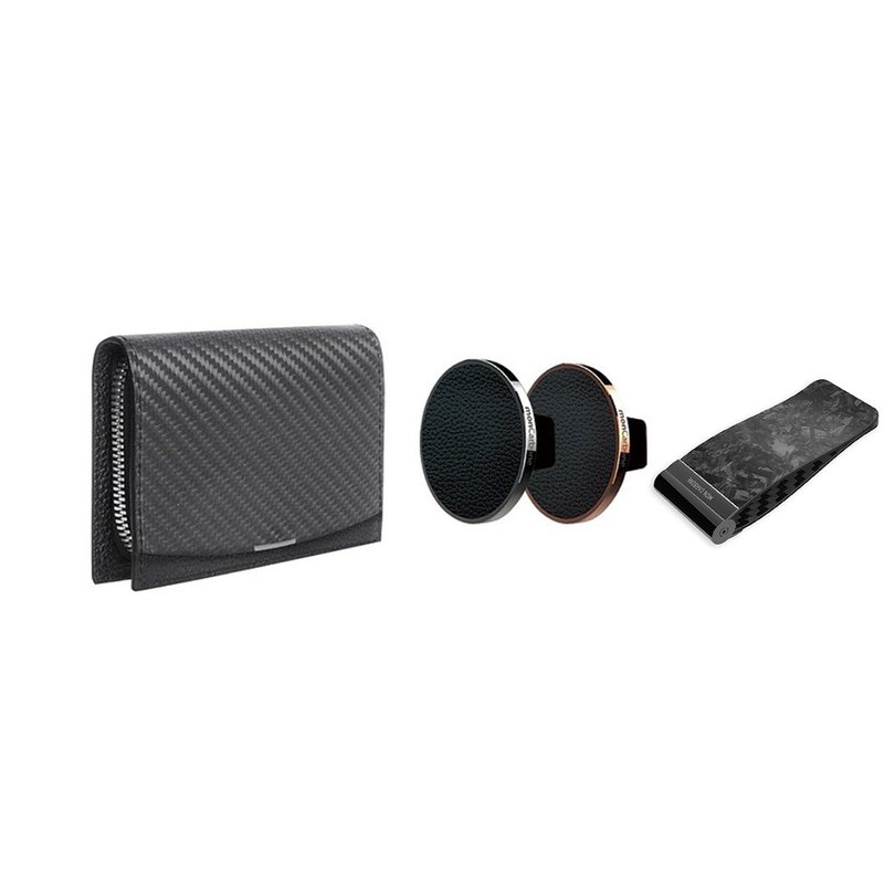 [Seasonal Surprise Bag] 50% discount on exclusive limited edition lucky bags of high-quality carbon fiber bags is great value for money - เคส/ซองมือถือ - คาร์บอนไฟเบอร์ สีดำ