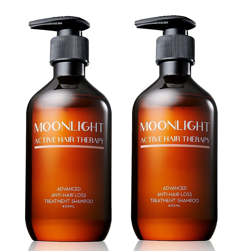 Moonlight Kuanguang 3% Evolution Shampoo 400mL x2 - Shampoos - Other Materials White