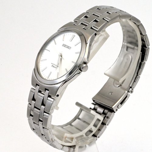 送料無料 SEIKO ユニセックス 男性 クォーツ 34mm シルバー Dial 送料無料 SEIKO ユニセックス 男性 クォーツ 34mm シルバー Dial