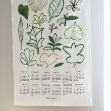 Fog Linen Work - Mogu Takahashi コラボレーション グリーン植物 2026年カレンダー/タペストリー