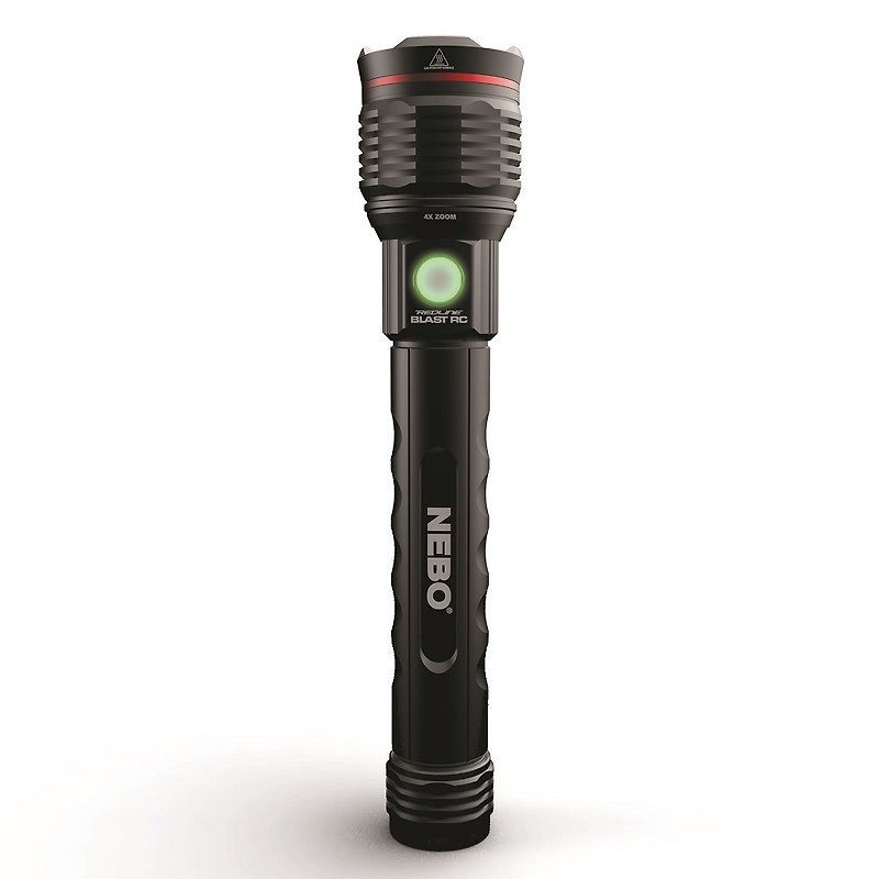 Redline Blast RC 極度照明系列-防水超強光USB充電手電筒 - 野餐墊/露營用品 - 其他金屬 黑色