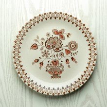 絵皿 20cm マヨリカ焼き トリナクリア シチリア イタリア陶器 壁掛け