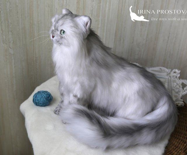 Realistic cat clearance doll