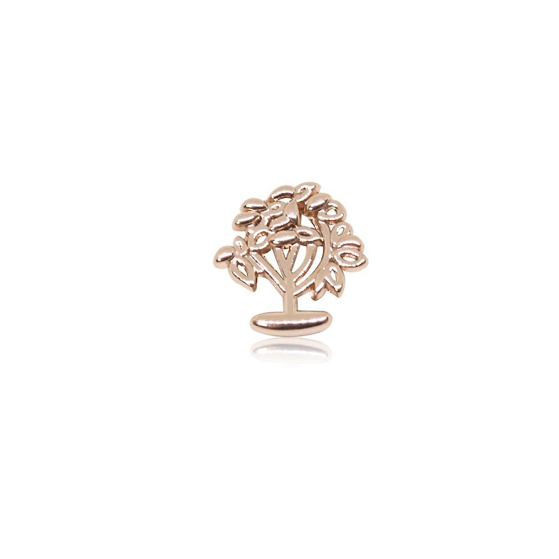 HOURRAE [Tree of Life] Popular Rose Gold Series Small Accessories - สร้อยข้อมือ - โลหะ สีนำ้ตาล