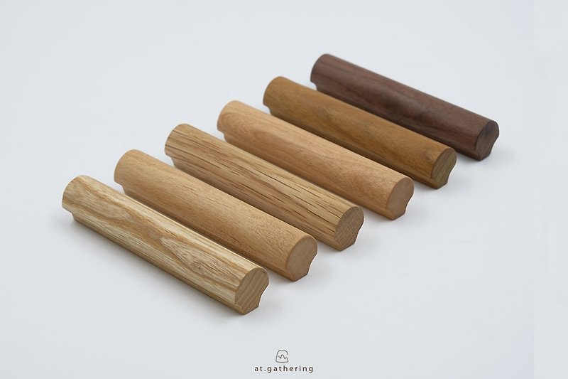 MUMU solid wood handle-MM series-length can be customized-shipped weekly - ของวางตกแต่ง - ไม้ 