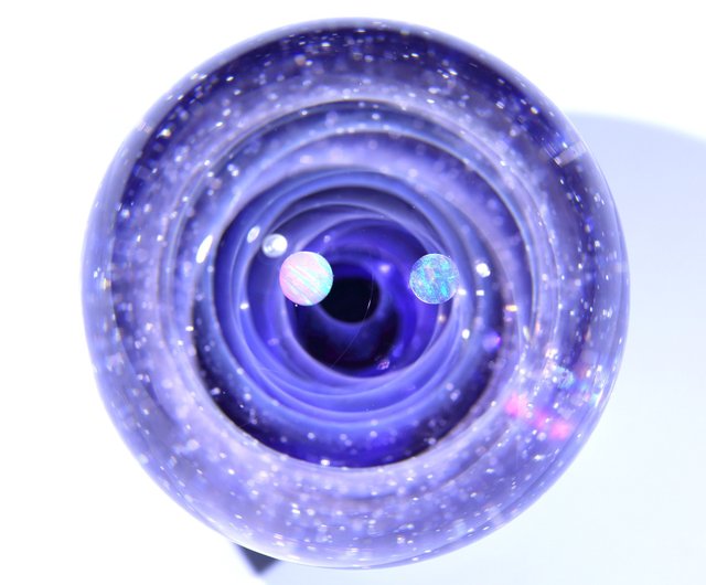 51mm 宇宙ガラスマーブル - オブジェ no.M074 - ショップ Star