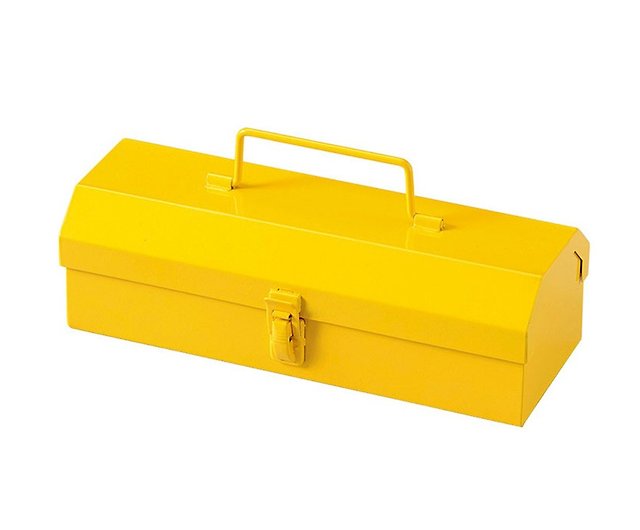 Japan Magnets retro industrial style small tool box/pencil box/storage box  (yellow) - Shop sussliving Pencil Cases - Pinkoi