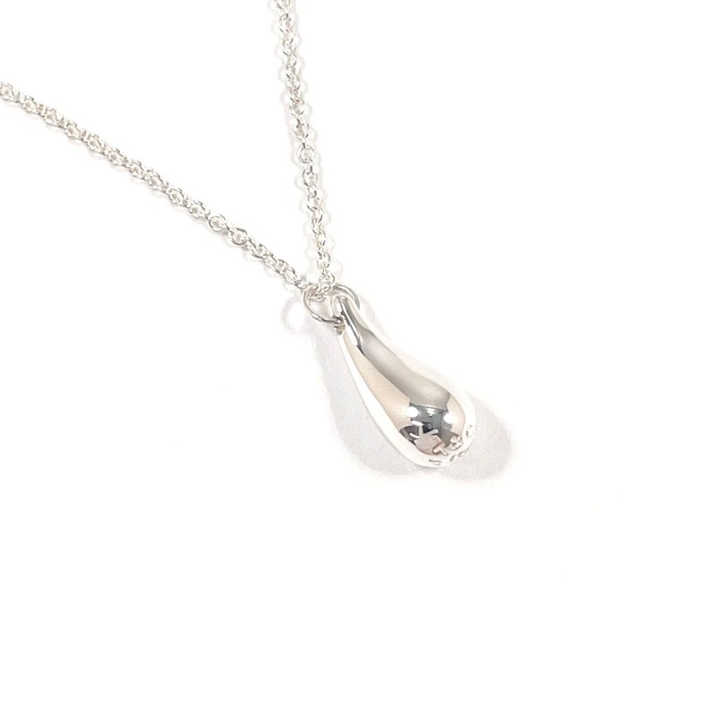 【日本直送 中古美品】ティファニー TIFFANY&Co. ネックレス ティアドロップ エルサペレッティ シルバー925 ジュエリー 新品仕上げ済み - 項鍊 - 純銀 銀色