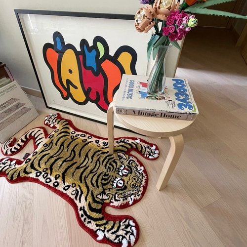 RAW EMOTIONS - Large Tibetan Tiger Rug