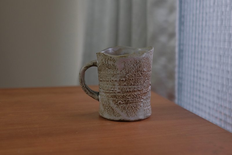 Elephant Foot Mug - แก้วมัค/แก้วกาแฟ - ดินเผา สึชมพู