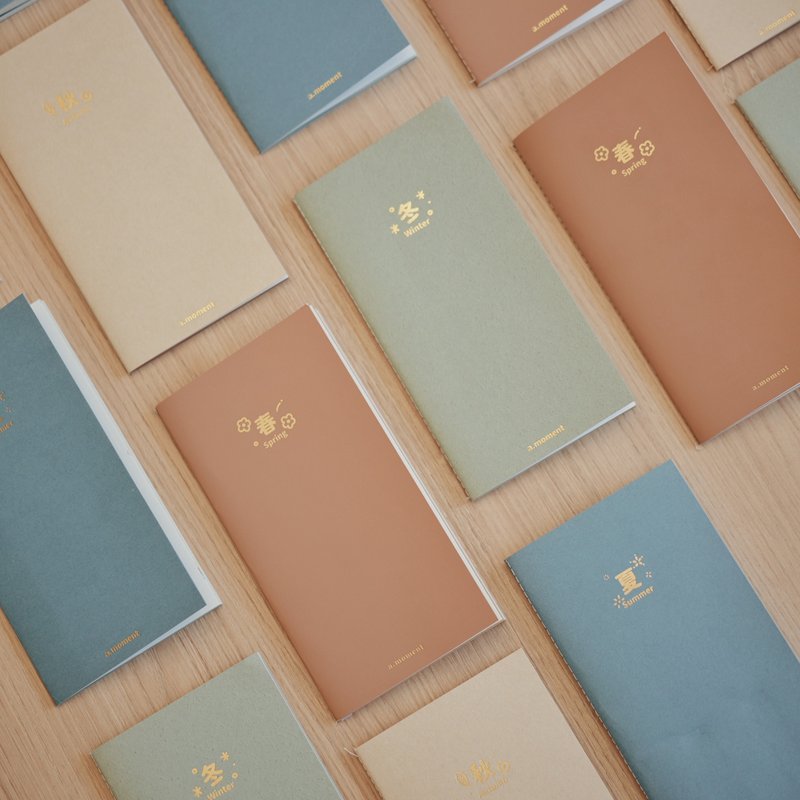 Traveler's Notebook Four Seasons Special Paper Color Inner Core Traveler's Notebook Traveler's Notebook - สมุดบันทึก/สมุดปฏิทิน - กระดาษ 