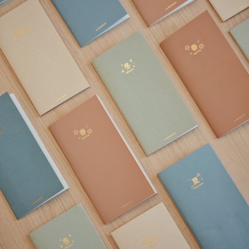 amoment store Traveler's Notebook四季特種紙 彩色內芯 旅行者手帳 旅人筆記本