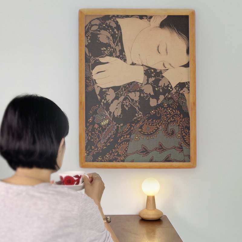 大正浪漫 數位版畫 經典 藝術微噴 博物館收藏 TR053 - 海報/掛畫/掛布 - 紙 白色