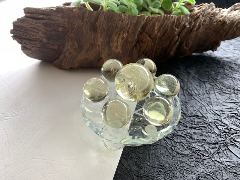 天然黃水晶七星陣 現貨 快速出貨 招財 偏財 - 擺飾/家飾品 - 水晶 黃色
