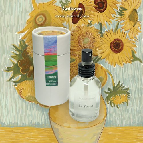 sleep-ing Artist Room spray Collection _ Sunflower (Vincent Van Gogh) 100 ml.