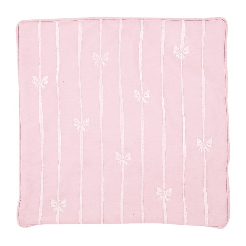 【新品】丹麥GreenGate Dolobella pale pink 刺繡抱枕套 50x50cm - 枕頭/抱枕 - 棉．麻 多色