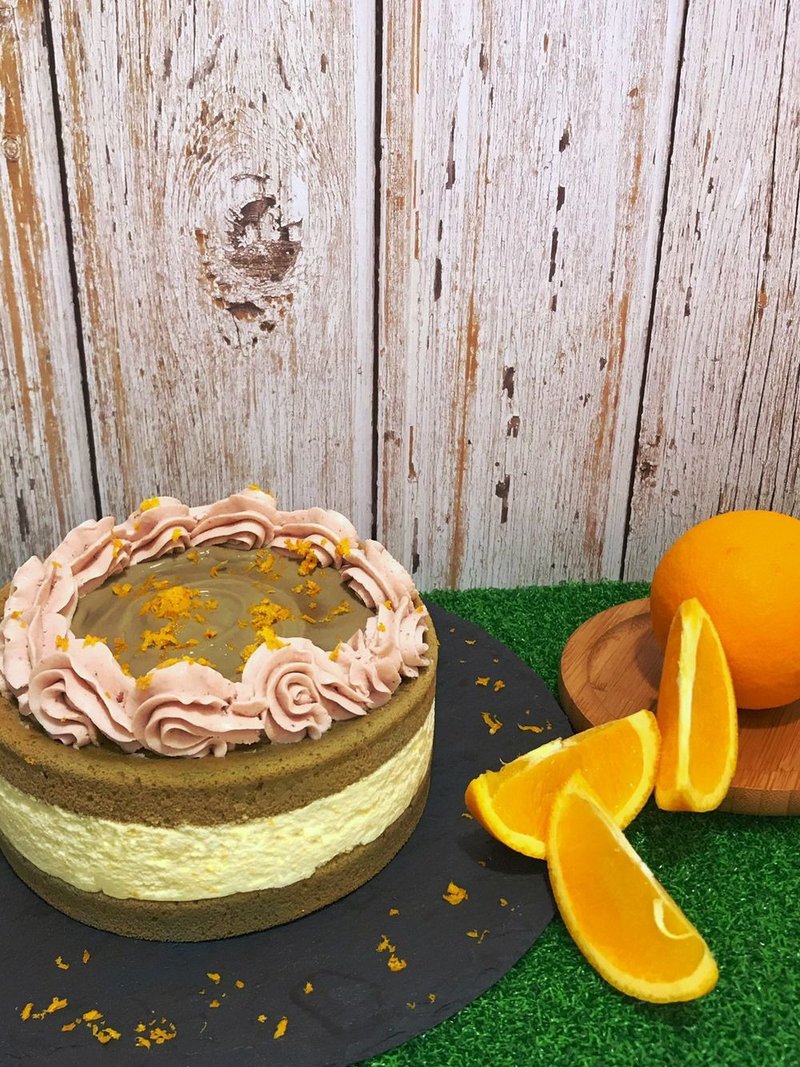 橙香烏龍莓莓蛋糕・手作 DIY 甜點・平板教學・一人成班 - 烘焙/烹飪/料理 - 新鮮食材 