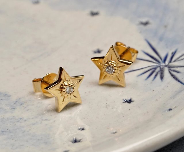 ラアイナ スターピアス 18kゴールド ダイヤモンド 片耳 ドゥーズィエムクラス ラアイナ スターピアス 18kゴールド ダイヤモンド 片耳 ドゥーズィエム