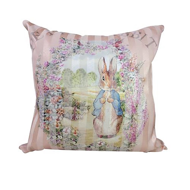 Peter Rabbit Classic Pillow (4 Styles) Super Hot Sale-PL0492 All Flowers Bloom - Pillows & Cushions - Cotton & Hemp 