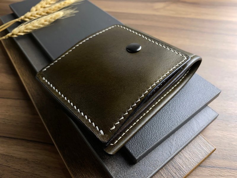 Eisen leather classic handmade leather coin wallet coin wallet stc-6011 - กระเป๋าสตางค์ - หนังแท้ 