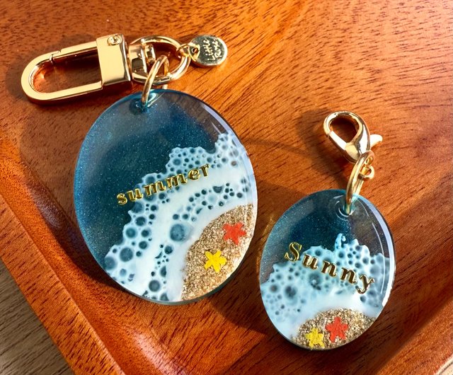 Ｎｏ．1774 キーホルダー ペンダント レジン 送料無料 閉じ込められためんだこ ストラップ ／ メンダコ