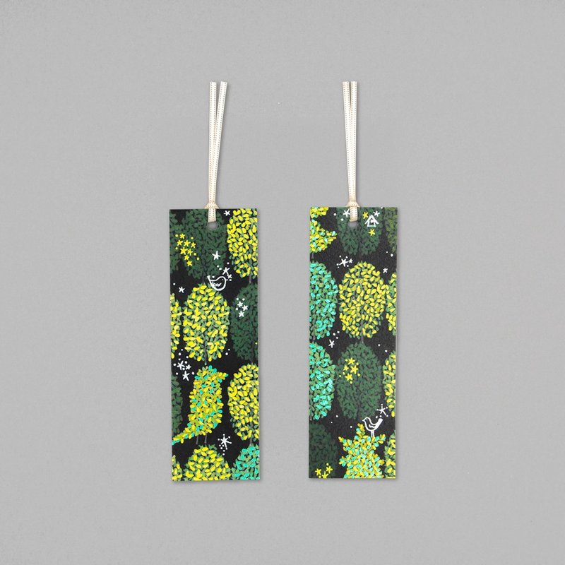 misuzu uta 書籤 樹 - 書籤 - 紙 綠色
