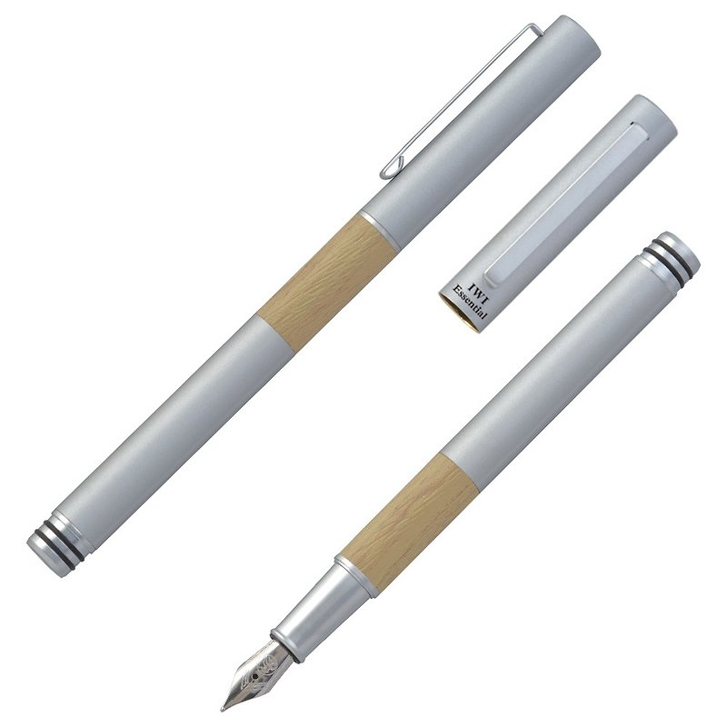 [IWI]Essential Basic Series Pen - Beige Imitation Wood IWI-9S709FP-D7D - Fountain Pens - Other Metals 